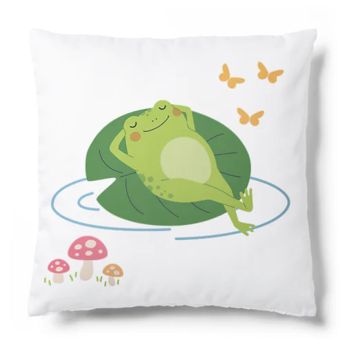 カエルの休息 Cushion