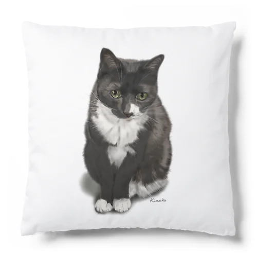 くつした猫のくろみつ Cushion