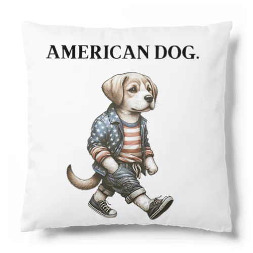 AMERICAN DOG. クッション