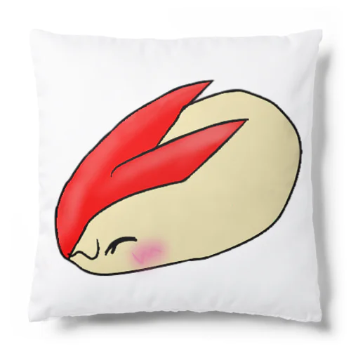 優しいうさぎリンゴちゃん Cushion