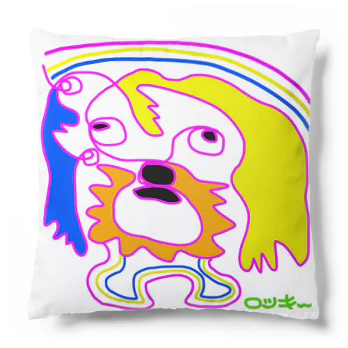 カラフルアート犬オリジナル Cushion