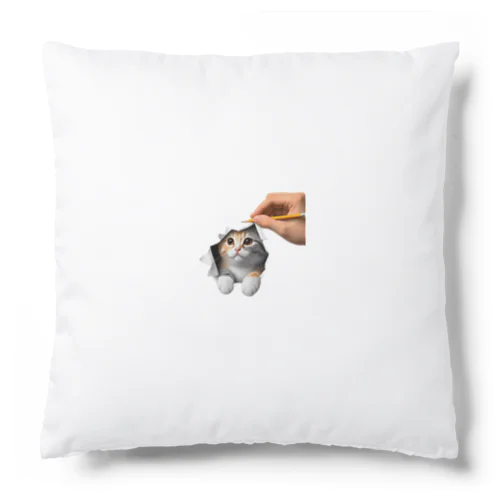 猫が出てくる Cushion