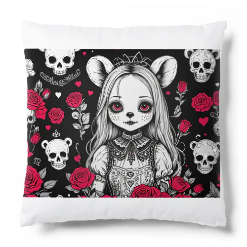 ロリータのつぶやき Cushion