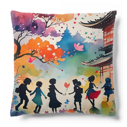 桃源郷の遊び場 Cushion