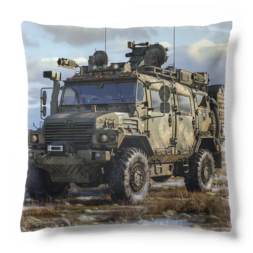 自衛隊のジープ　kouchan 1616 Cushion