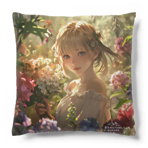 Fantasy Flower Field - Girl's Smile Cushion