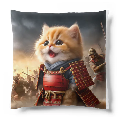 戦ねこ Cushion