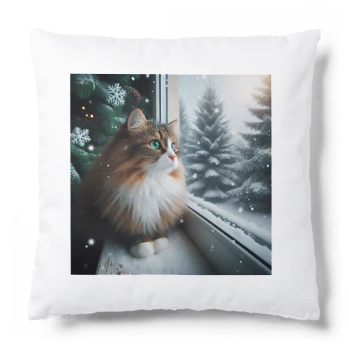 ノルウェージャンフォレストキャット　Tシャツ　クリアファイル　パーカー Cushion