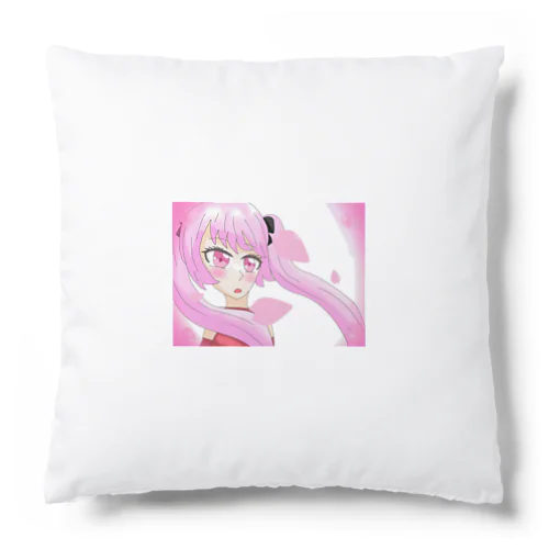 夢見る少女(桜) Cushion