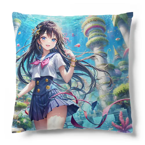 💎幸せな海の世界💎 Cushion