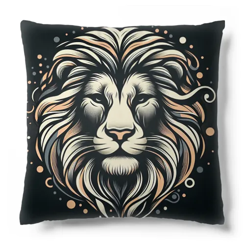 百獣の王ライオン Cushion