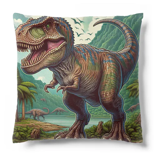 恐竜さん Cushion