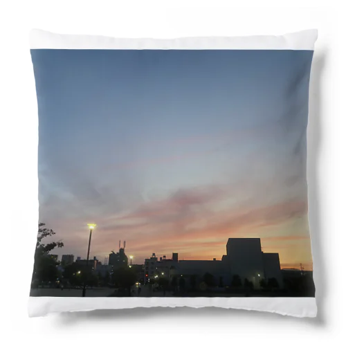 とある日の夕焼け Cushion