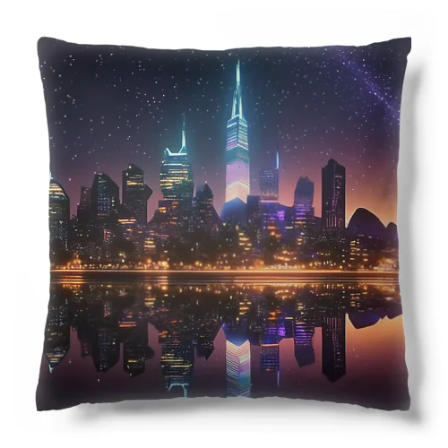 海辺の都市 Cushion