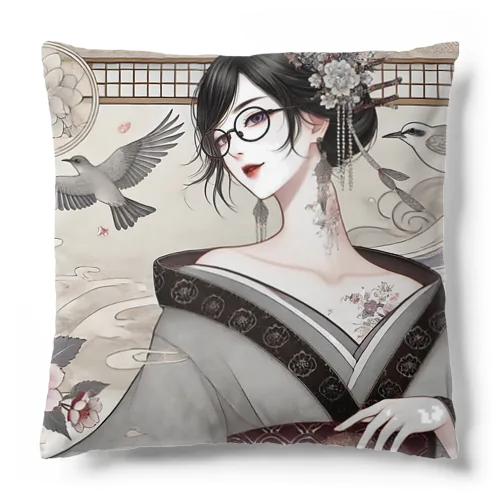 眼鏡少女シリーズ　姉御肌の眼鏡美女はお嫌いですか？ Cushion