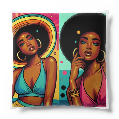 SUMMER  GIRLS  Cushion