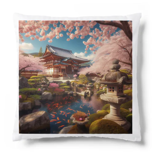 Sakura in Japan Cushion