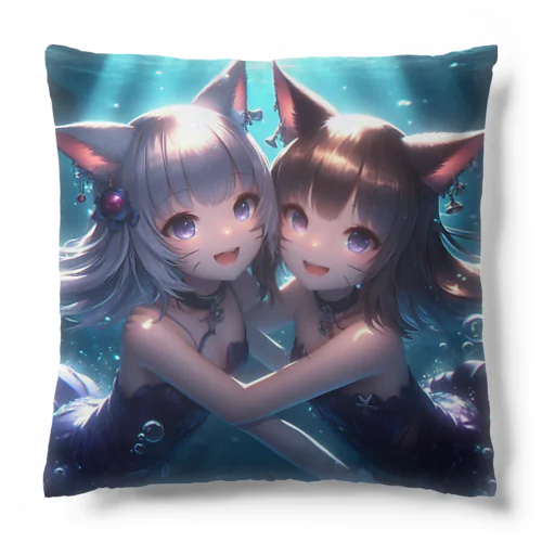 猫耳少女00080 Cushion