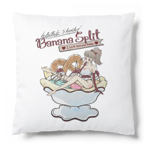 Banana Split Girl Cushion