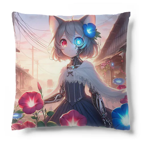 メカ猫娘XSU3657 Cushion