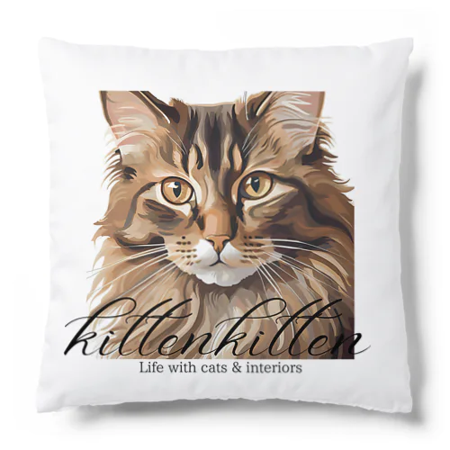 キトンキトンシリーズ　ノルウェージャンフォレストキャット Cushion
