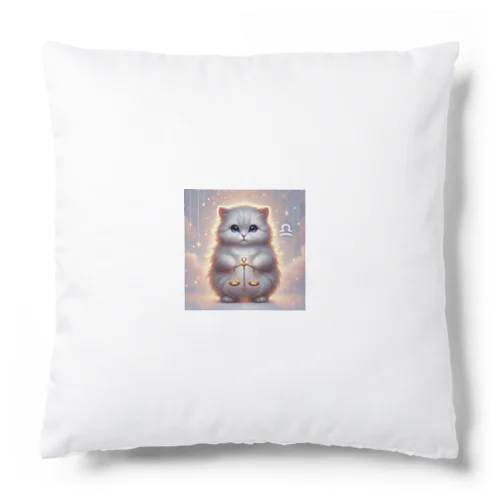 座･ネコ　てんびん座のリブラート Cushion
