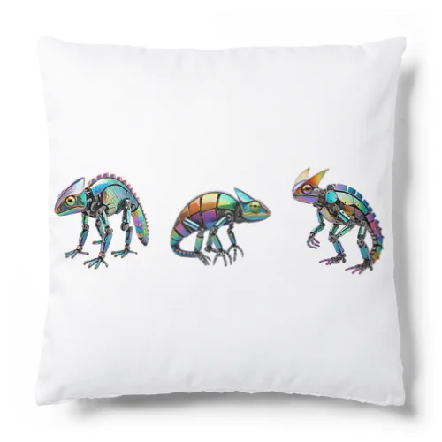カラフルメカカメレオン Cushion