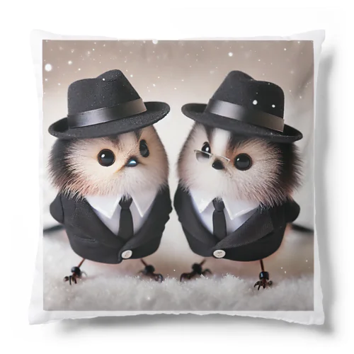 ふわふわシマエナガ 兄弟商会シリーズ Cushion