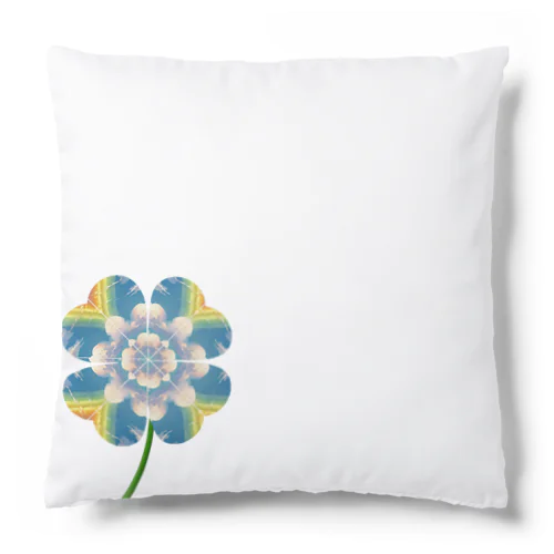 四つ葉のクローバー虹🌈 Cushion