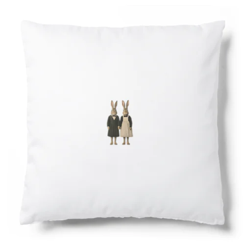 ヴィンテージ・ラビットペア Cushion