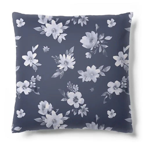 月夜に咲く ― 静謐なフローラルノート Cushion