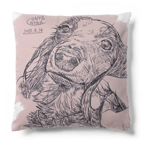 うっとりダックス（スクエア）CONYandNYNA Cushion