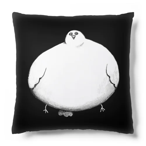 夜のハト Cushion