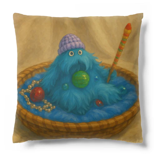 ALUBATOKオリジナルキャラ「タスクさん」クッション Cushion