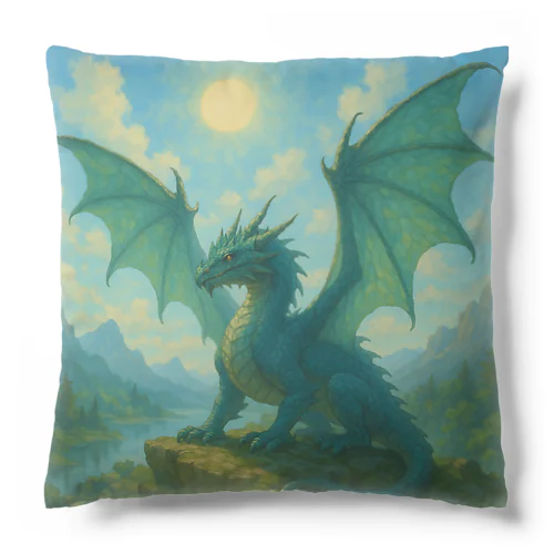 翠陽のドラゴン Cushion