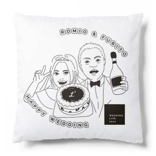 WEDDING LIVE 2022 Cushion