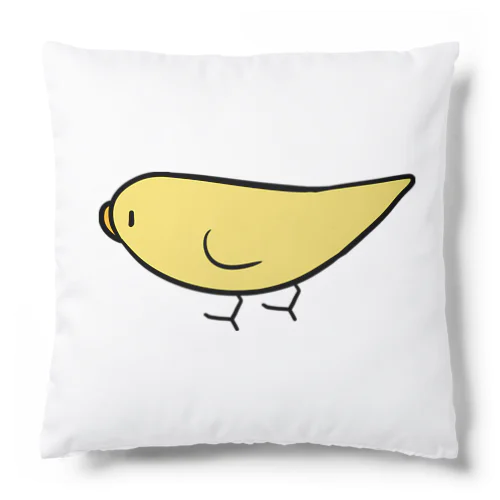 とことこセキセイインコルチノーちゃん【まめるりはことり】 Cushion