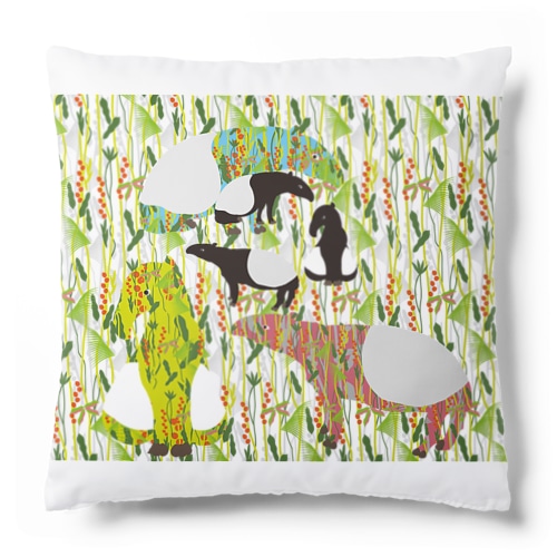 バクの森 Tシャツ Cushion