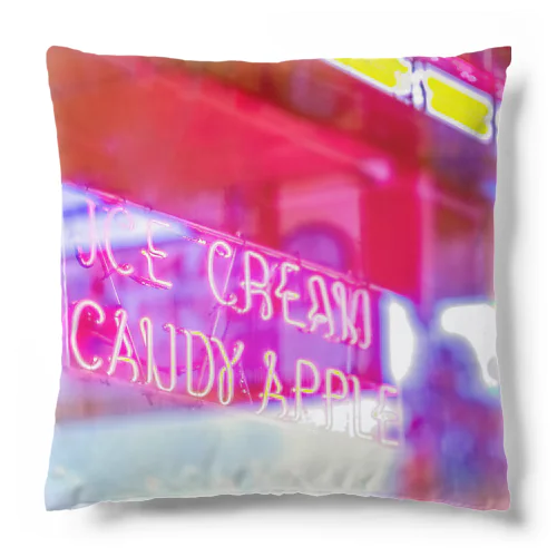 APPLE NEON マシカク Cushion