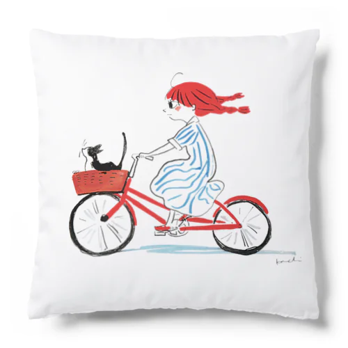 自転車に乗って Cushion