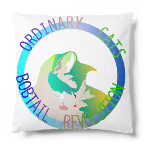 Ordinary Cats02h.t.(冬) Cushion