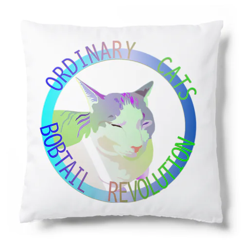 Ordinary Cats05h.t.(冬) Cushion