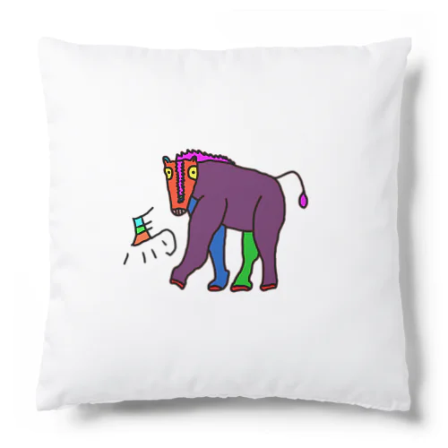 馬の絵 Cushion