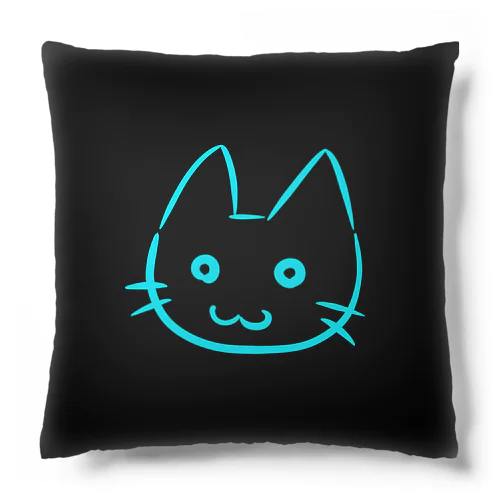 水色猫 Cushion