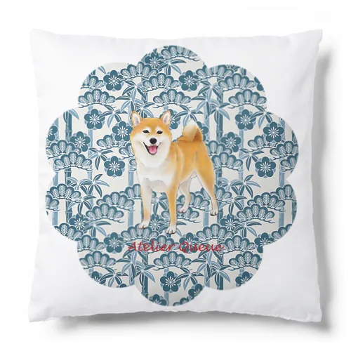 柴犬（松竹梅）Ⅲ Cushion