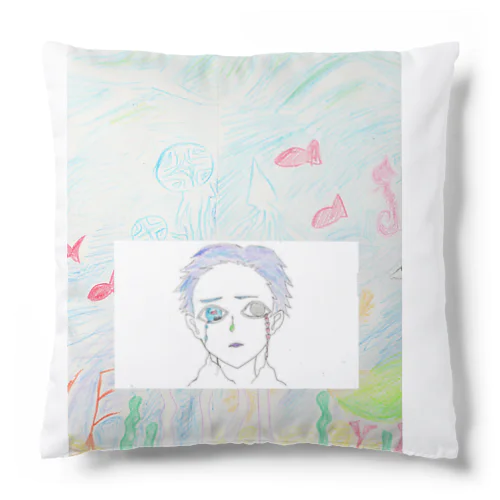 スカイブルースカイ　あぁ悲劇くん Cushion