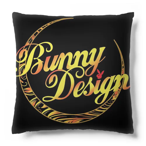 Bunny Design Logo Cushion