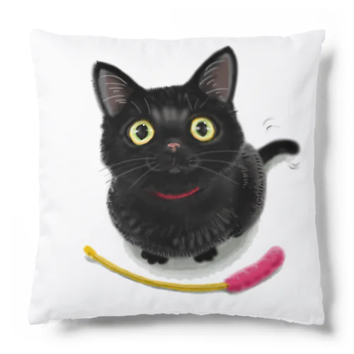 黒猫のこねこ Cushion