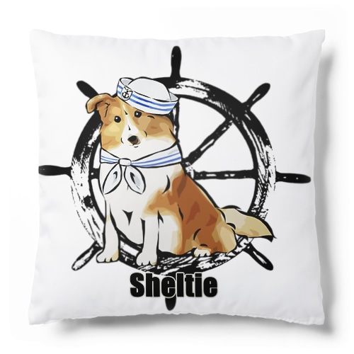 マリンだワン　シェルティー Cushion
