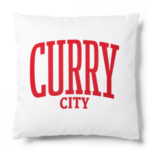 🍛CURRY CITY （RED） クッション